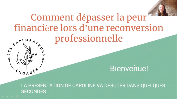 Webinaire Les Explorateur Engagés Les Explorateurs Engagés webianire offert peur financière