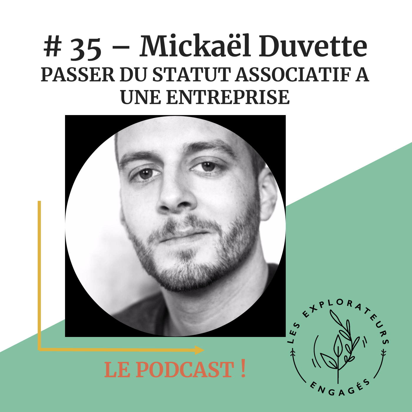 You are currently viewing #35 Mickaël Duvette – Passer du statut associatif à une entreprise
